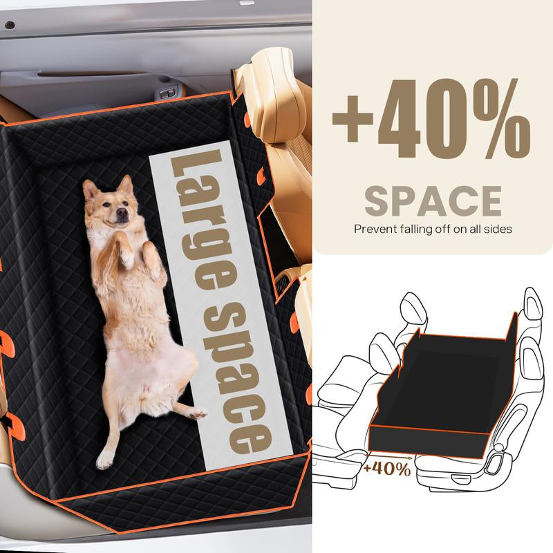 Upgraded Back Seat Extender for Dogs with Impact Foam, Dog Car Seat Cover with Hard Bottom Holds 400Lbs #Cozyvibes #Petlife