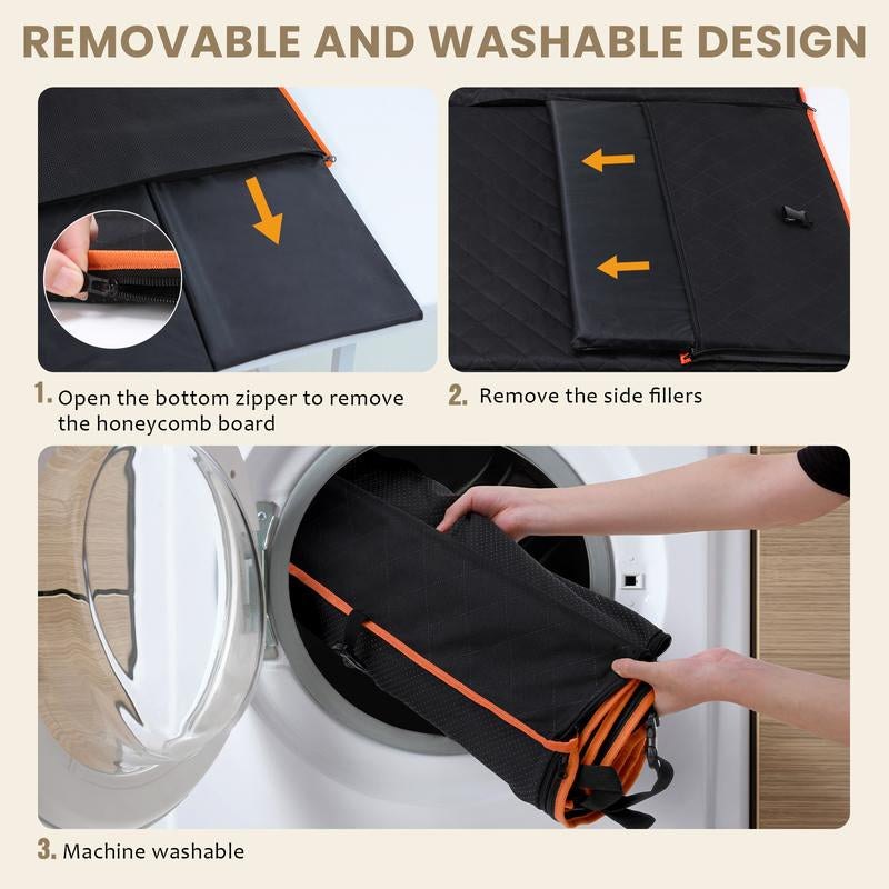 Upgraded Back Seat Extender for Dogs with Impact Foam, Dog Car Seat Cover with Hard Bottom Holds 400Lbs #Cozyvibes #Petlife
