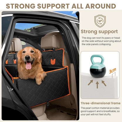 Upgraded Back Seat Extender for Dogs with Impact Foam, Dog Car Seat Cover with Hard Bottom Holds 400Lbs #Cozyvibes #Petlife